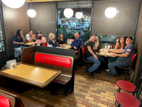 Waffle House in WC after Daniel Played all night!